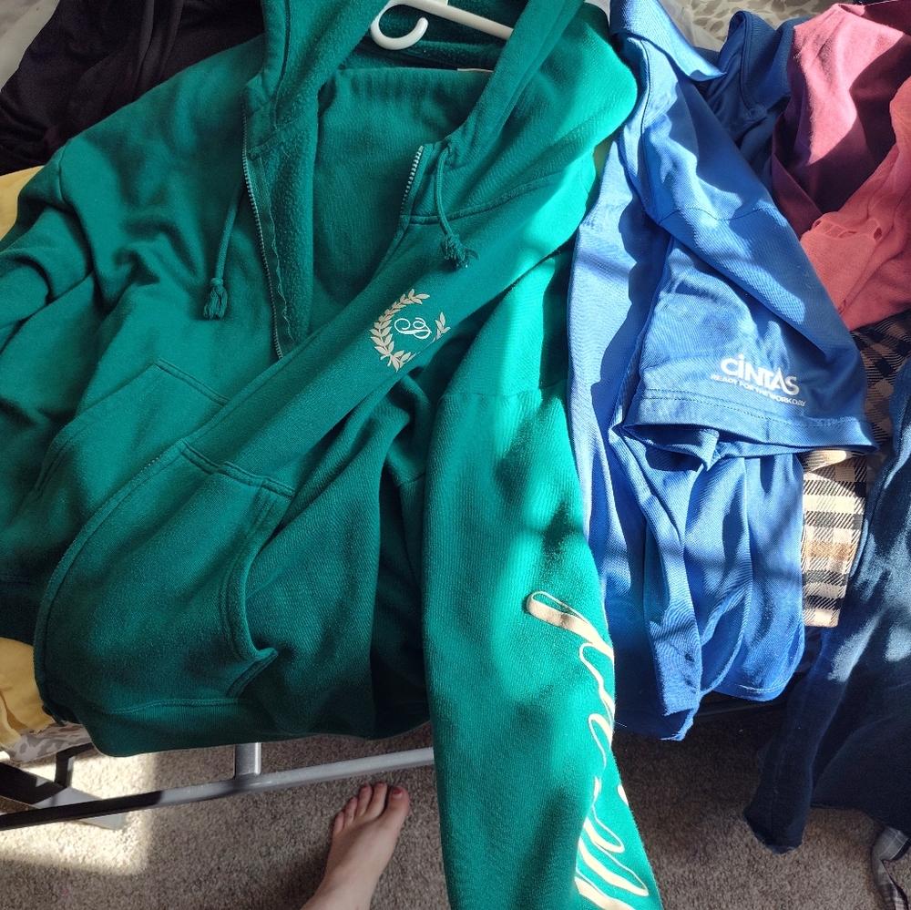 Victoria's Secret PINK Teal Hoodie